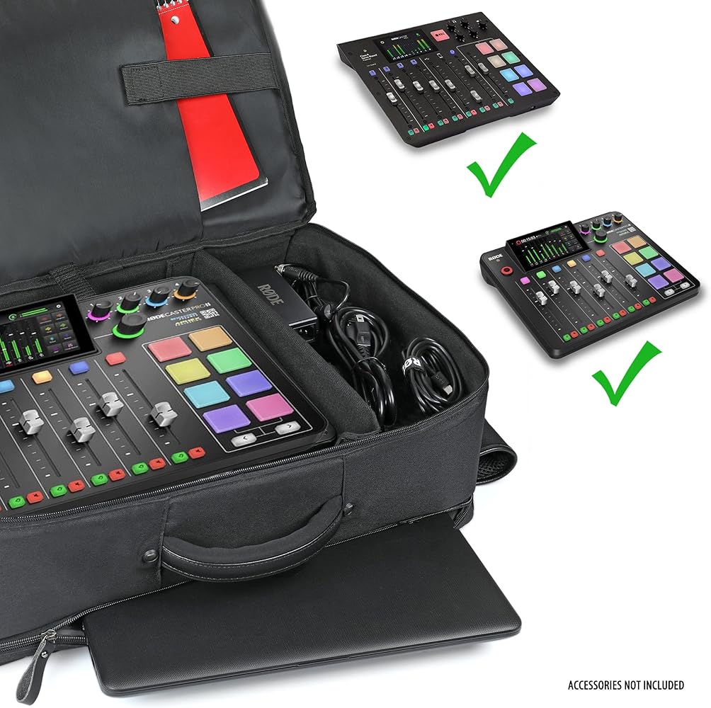 Amazon.com: GOgroove Audio Mixer Backpack - Podcast Mixer Travel